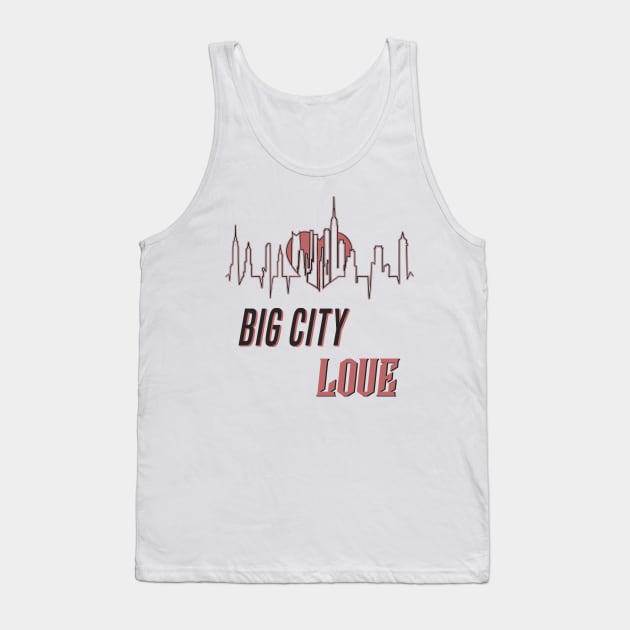 Big City Love Tank Top by Scrabbly Doodles